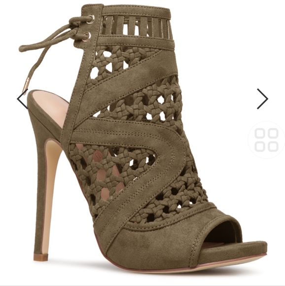 NWOT 🌟HOST PICK🌟 Robyn Crochet Shootie Stiletto High Heels - Picture 2 of 13